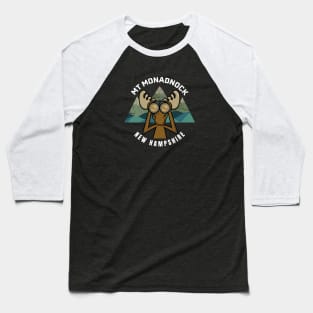 Mt Monadnock Moose Binoculars - Dark Shirts Baseball T-Shirt